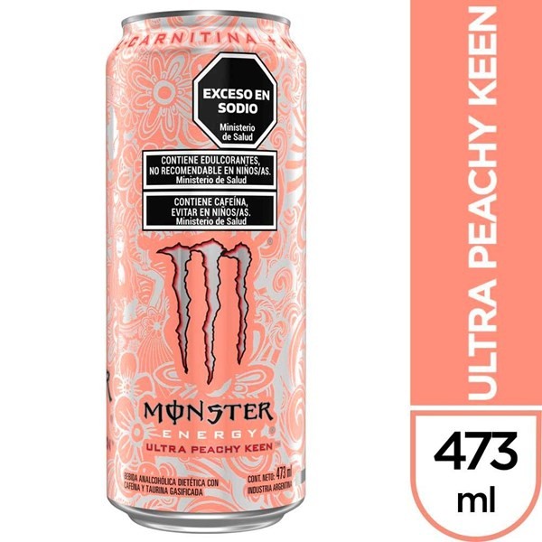 Bebida Energizante Monster Ultra Pachy Keen 473 ml #1