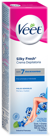 Veet Crema Depilatoria Para Piel Sensible 100 ml alt