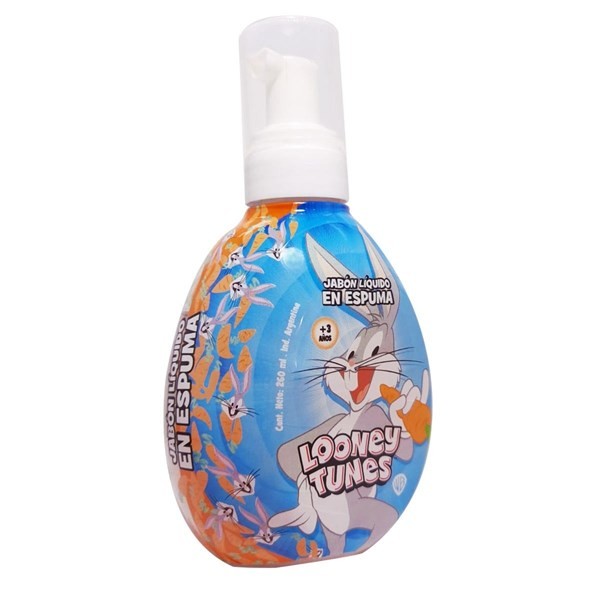Warner Bros Jabon Liquido en Espuma Bugs Bunny 260 ml alt