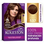 Koleston Kit Coloración en Crema Tintura 537 Castaño Seductor #4