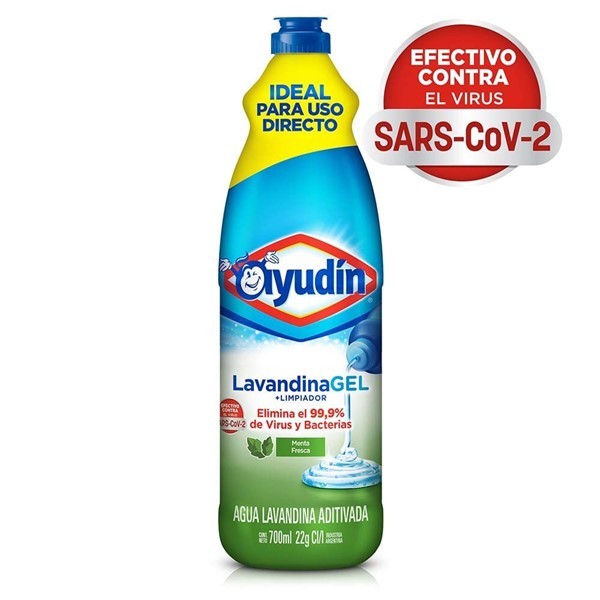 Ayudin Ayudín Lavandina En Gel Menta 700ml alt