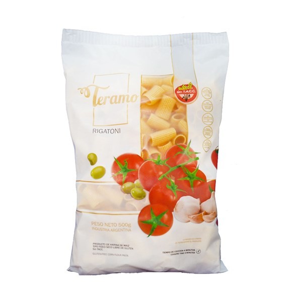 Fideos Rigatoni Teramo Sin Tacc 500 G. #1