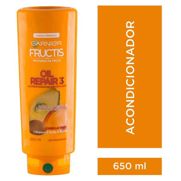 Acondicionador Fructis Oil Repair 3 650 ml #1