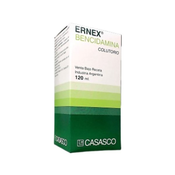 Casasco Ernex Bencidamina Colutorio Líquido x 120 ml #1