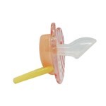 Babelito Chupete Anatomico Tradicional Silicona 6 +m Tamaño 2 color Naranja #4