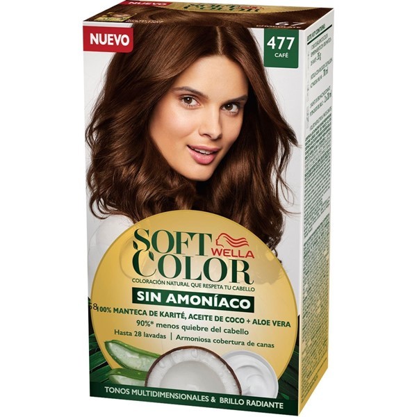 Soft Color Kit de Coloracion Castaño Cafe Intenso 477 alt