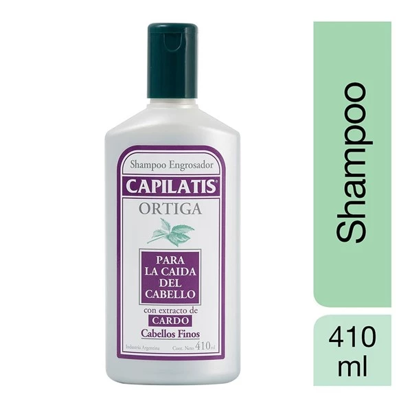 Capilatis Shampoo Engrosador Ortiga Con Extracto de Cardo 410 ml