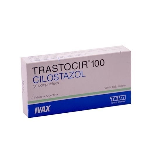 Trastocir 100 | 30 Comprimidos | Cilostazol