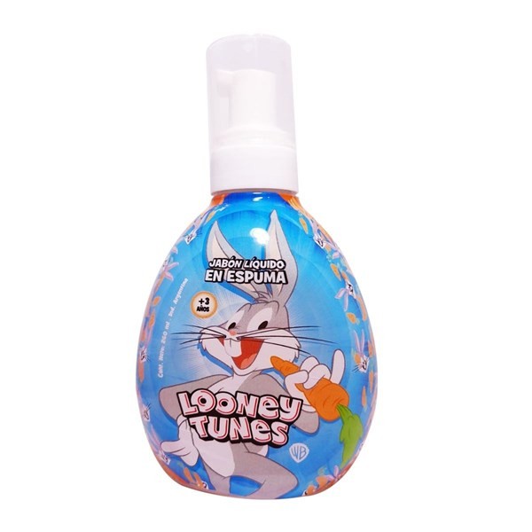 Warner Bros Jabon Liquido en Espuma Bugs Bunny 260 ml #1