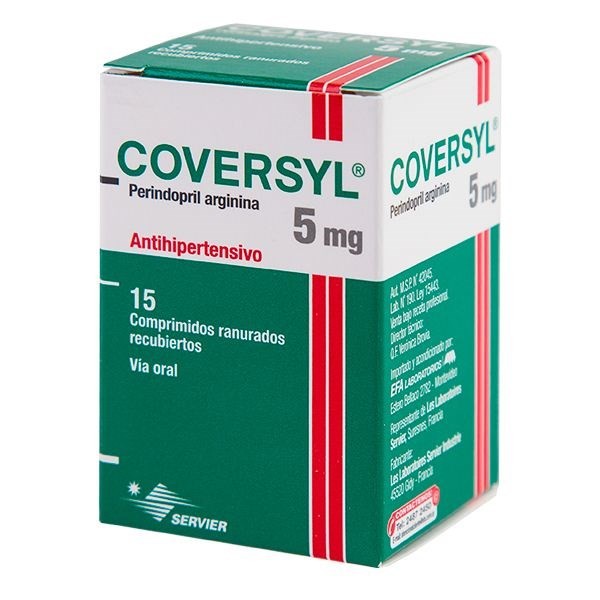 COVERSYL 5 MG 15 COMP #1