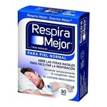 Respira Mejor Tiras Nasales Piel Normal x 30 Tiras #1