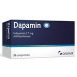 Dapamin 2,5mg | 30 Comprimidos | Indapamida #1