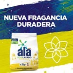 Jabón en Polvo Ala Matic Mañana de Sol Con Perlas Suavizantes 800 g #4