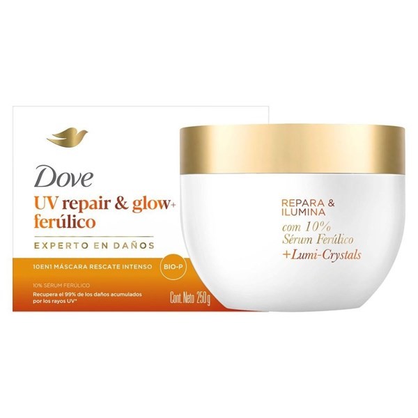 Máscara Capilar Dove Uv Repair x 250 g