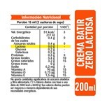 Crema De Leche La Serenísima Zero Lactoza Tetra 200 G. #2