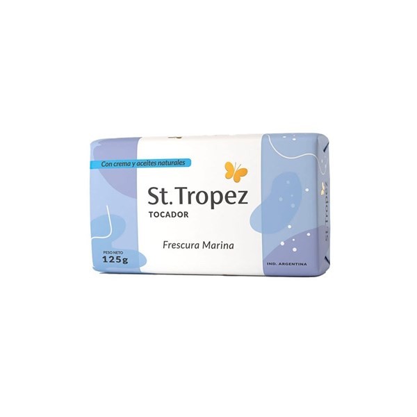 Jabon Tocador St Tropez Frescura Marina 125 gr #1