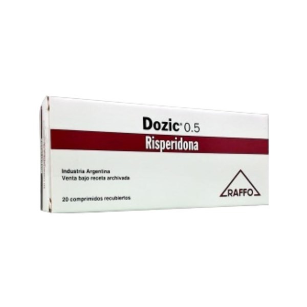 Raffo Dozic Risperidona 0.5 Mg x 20 Comp Ranurados #1