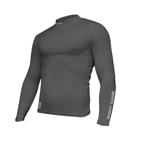 Remera Térmica de Hombre Gris Manga Larga Body Care Talle xxl