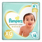 PAÑALES PREMIUM CARE PODS TALLE XG X18U #1