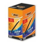 Bic Opaco Dura+ Boligrafo 1.0 Negro Caja x 50 Unidades #1