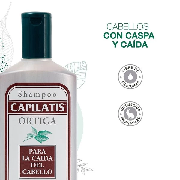 Capilatis Shampoo Ortiga Con Capuchina 410 ml alt