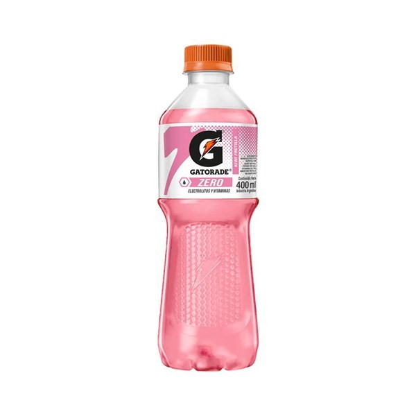 Bebida Isotónica Gatorade Zero Sabor Frutilla Kiwi 400 ml #1