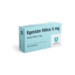 Egestan Folico 5mg | 30 tabletas | Ácido fólico #1