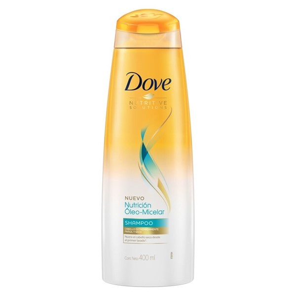 Shampoo Dove Nutrición Óleo-Micelar x 400 ml #1