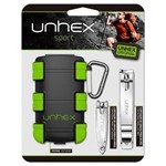 Unhex Estuche Adventure Cortauñas Pequeño + Cortauñas Grande + Mosqueton #3