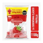 Yogur Bebible Entero La Serenísima De Frutilla En Sachet 1100 G. #1