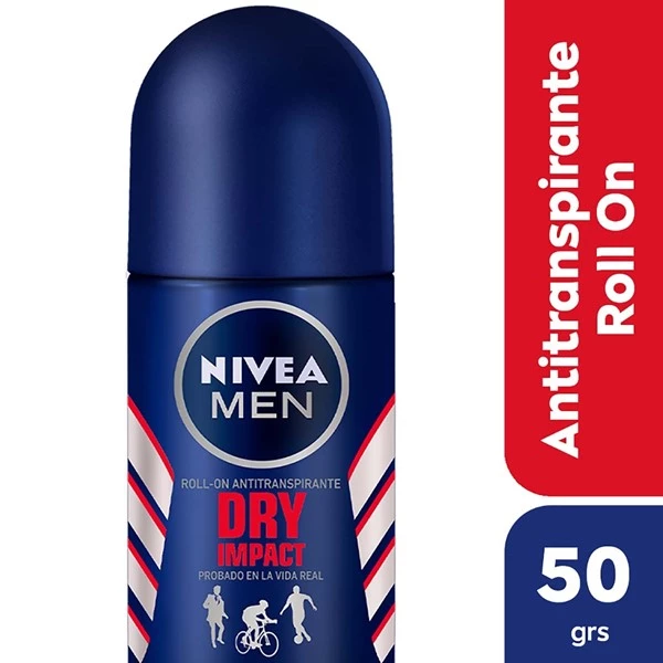 Nivea Desodorante Antitranspirante  men Dry Impact Roll On 50 ml