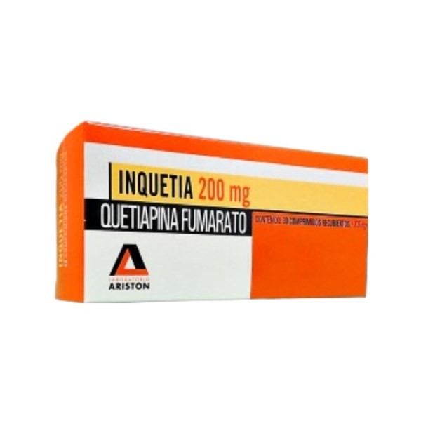 Roemmers Inquetia Quetiapina 200 Mg x 30 Comp #1