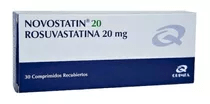 Novostatin 20 mg 30 comprimidos| Rosuvastatina #1
