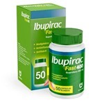 Ibupirac Fast 400 mg | 50 capsulas | Ibuprofeno #1
