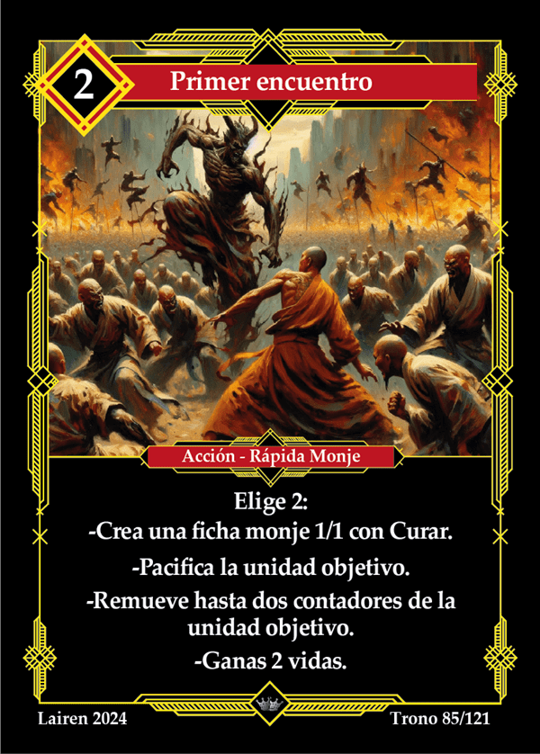 085 Primer Encuentro 1ra Edicion - Coste 2