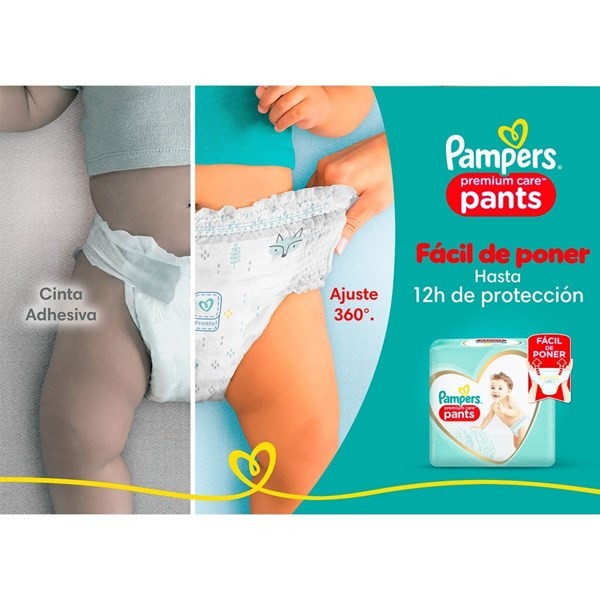 Pampers Pañales Ajuste Total Talle g (36 Unidades) alt