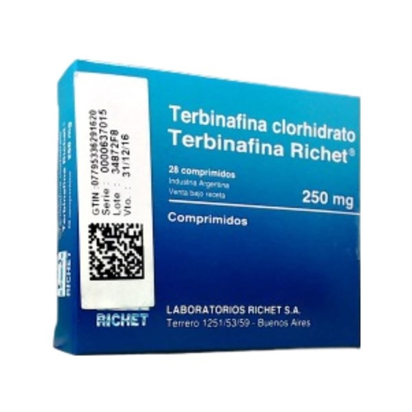 Laboratorios Richet Terbinafina Richet Terbinafina 250 Mg x 28 Comp #1