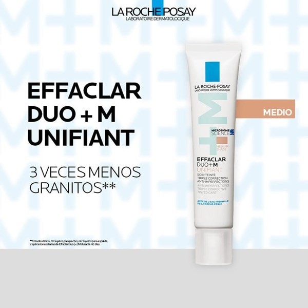 Crema Correctora La Roche Posay Effaclar Duo + Unifiant Medium x 40 ml alt