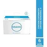 Maxx Espermicida Preservativos 6 Unidades #1