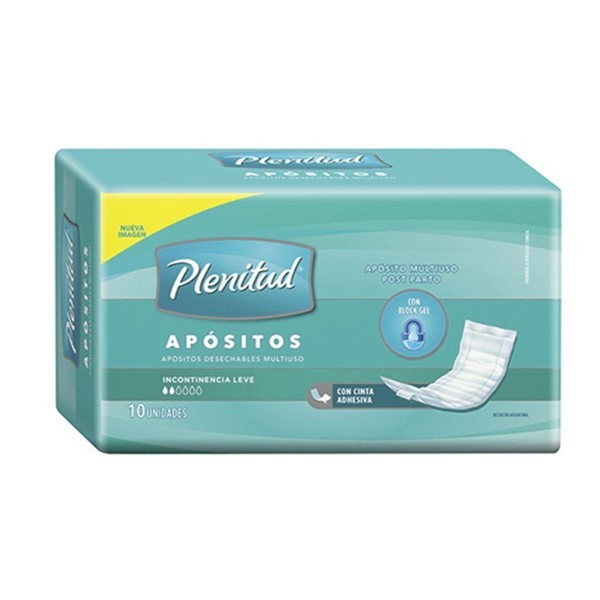 Plenitud Apositos Incontinencia Leve 10 Unidades alt