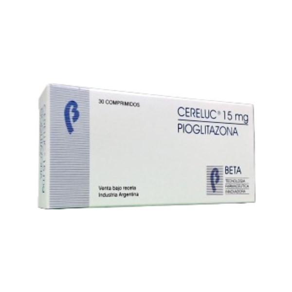 Beta Cereluc Pioglitazona 15 Mg x 30 Comp #1
