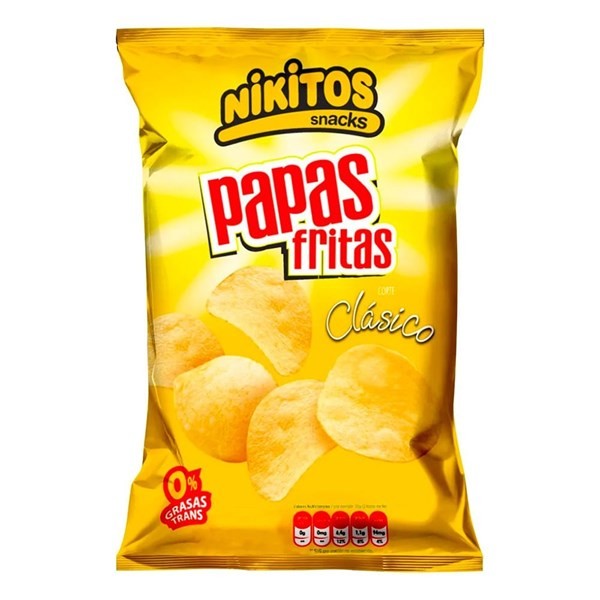 Papas Fritas Nikitos Clásicas 120 G #1