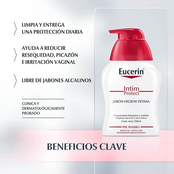 Eucerin Jabón Higiene Íntima Para Piel Sensible 250 ml alt