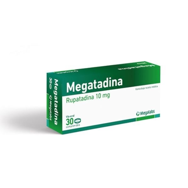 Megatadina 10mg | 30 comprimidos | Rupatadina #1