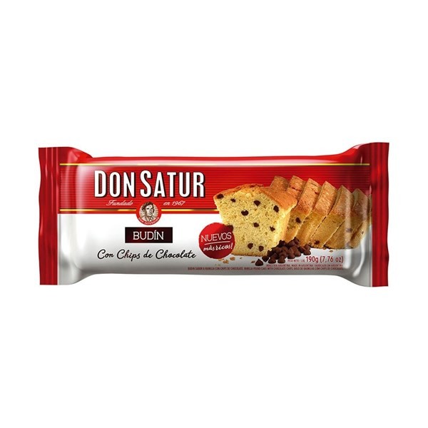 Budin Don Satur Con Chips 190 xgr