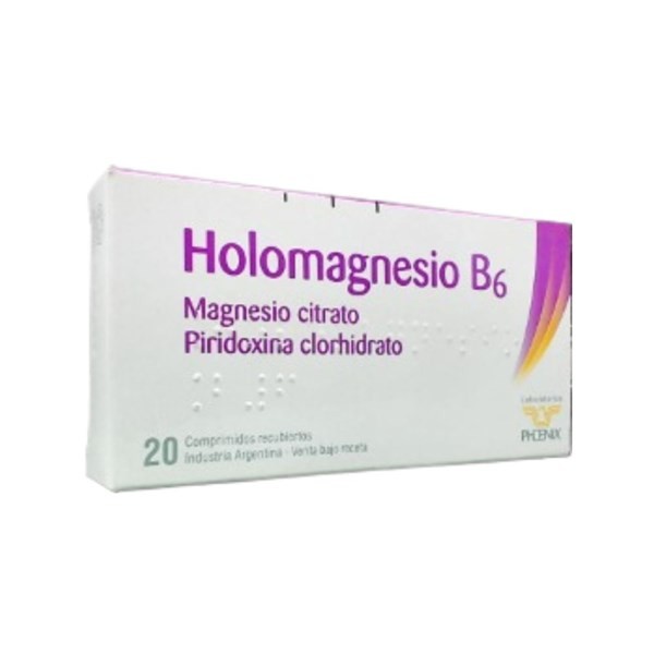 Elea Holomagnesio B6 Citrato de Magnesio + Asoc. x 20 Comp #1