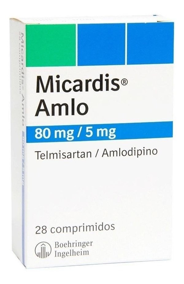 Micardis Amlo 80/5 Mg | 28 comprimidos | Telmisartán + amlodipino. #1