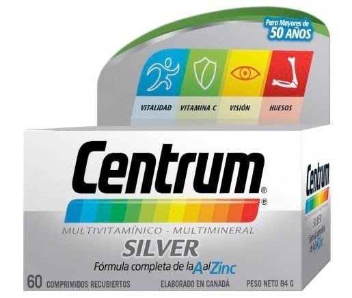 Centrum Silver X60 Comp. Suplemento Dietario Para + 50 Años alt