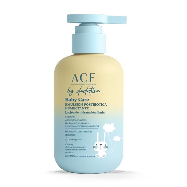 Acf By Dadatina Baby Care Emulsión Postbiótica Humectante x 300 ml