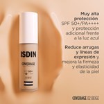 Isdin Base Maquillaje Coverage Spf50 30 ml Tono Bases 2 Beige #2